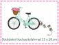Preview: Hochzeitsfahrrad 13 x 18 cm