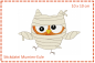 Preview: Mumien-Eule - Halloweeneule 10x10