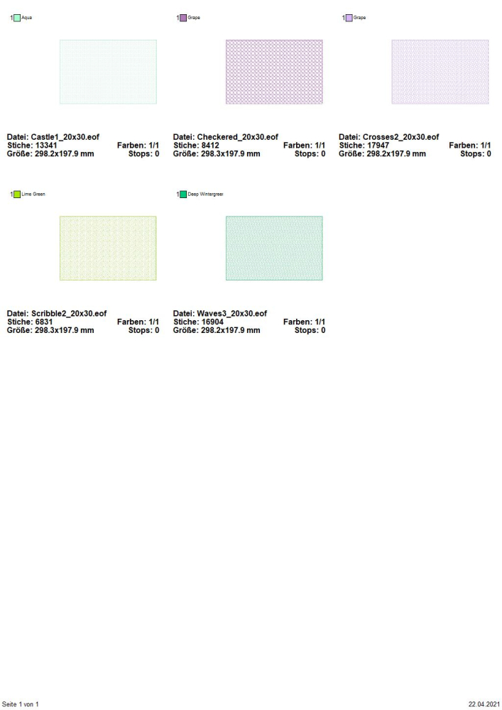 HoopFiller 20x30 Vol. V