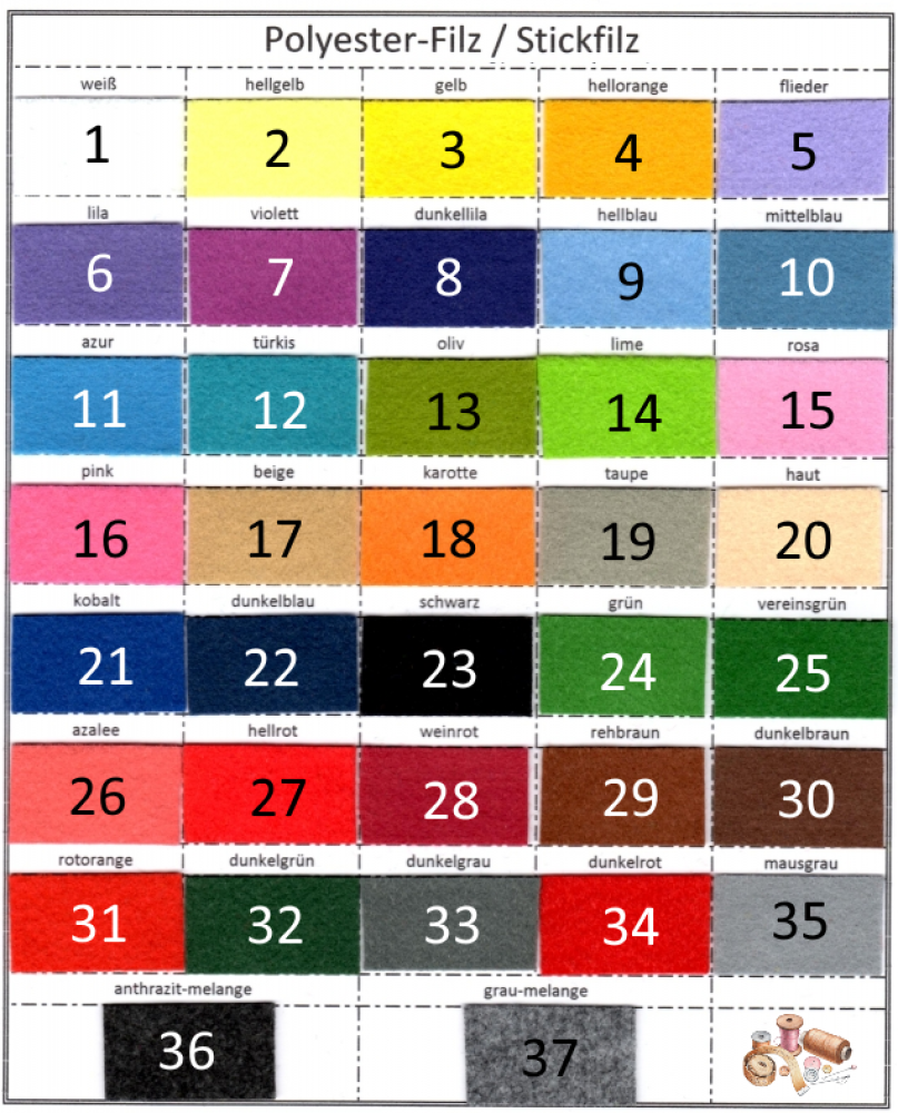 Gotteslobhülle aus Filz bestickt