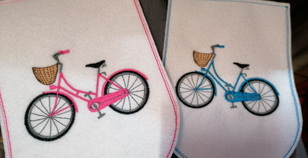 Hochzeitsfahrrad 13 x 18 cm