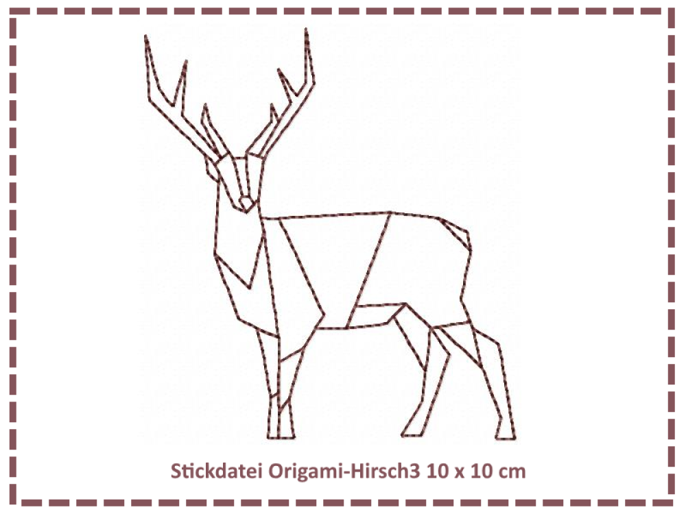 Origami Hirsch3 10x10