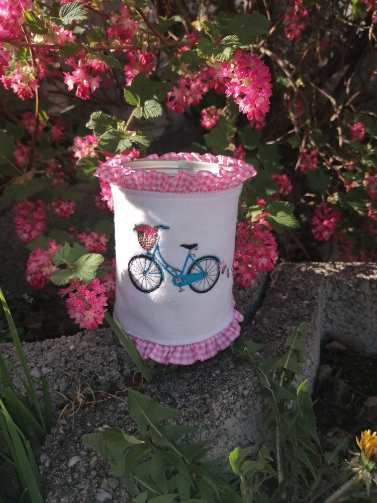 Hochzeitsfahrrad 13 x 18 cm