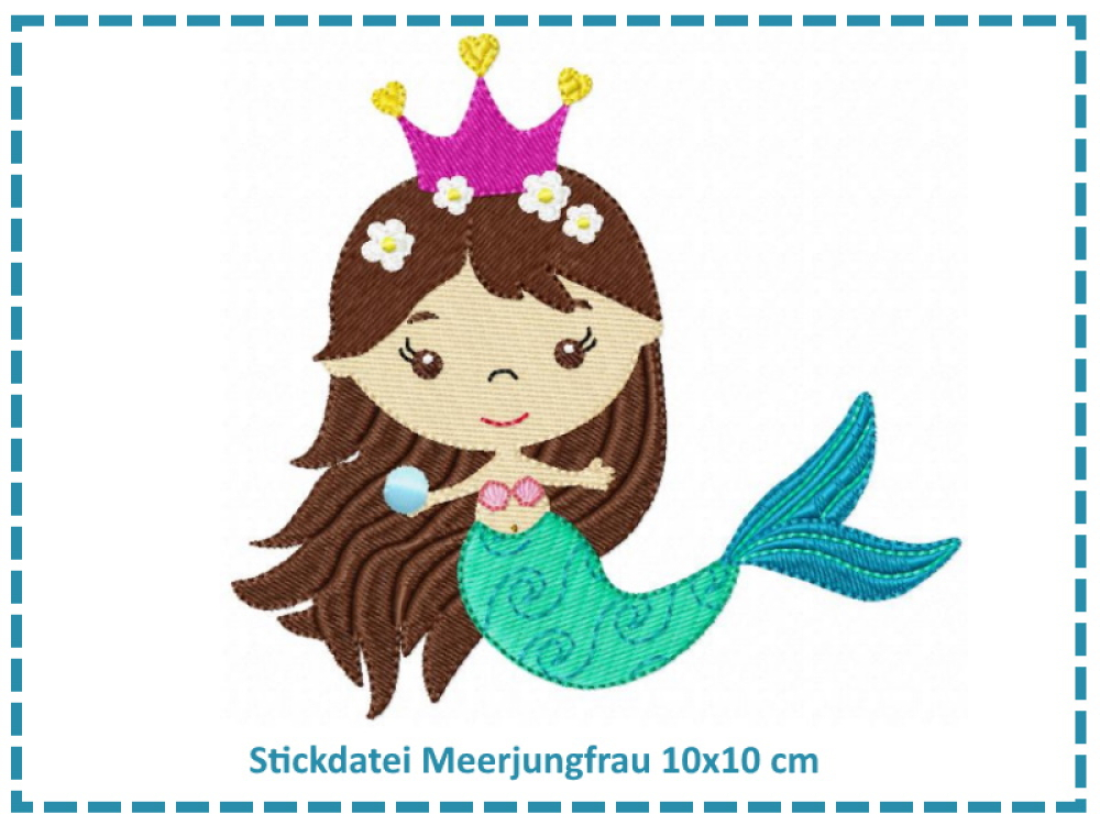 Meerjungfrau 10x10
