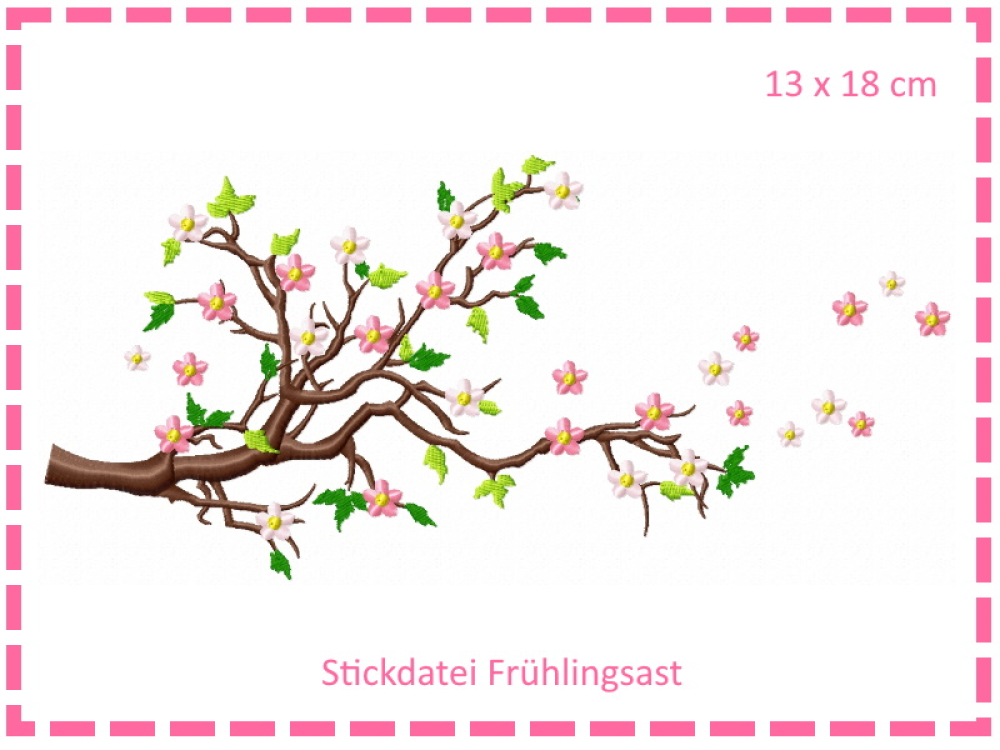 Frühlingsast 13x18