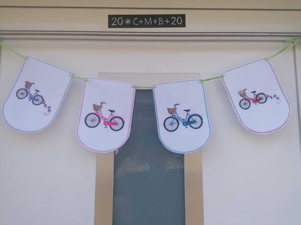 Hochzeitsfahrrad 13 x 18 cm