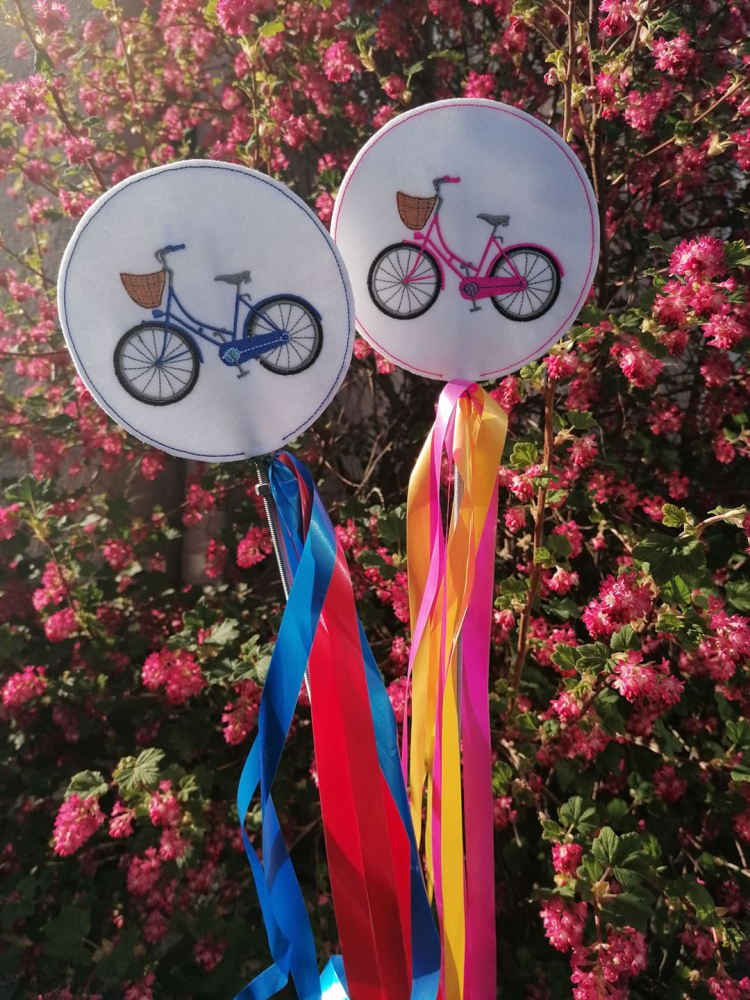 Hochzeitsfahrrad 13 x 18 cm