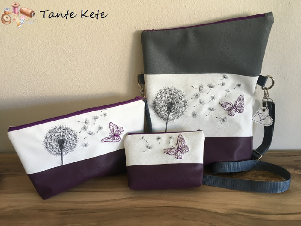 SET L "FoldOver-Style" mit Stickerei